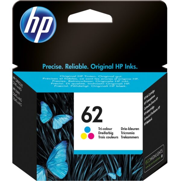 HP Tinte 3-farbig Nr. 62 (C2P06AE)