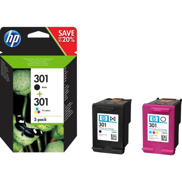 HP Tinte Combopack Nr. 301 (N9J72AE)