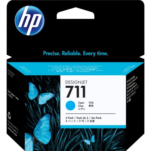 HP Tinte cyan Nr. 711 (CZ134A)