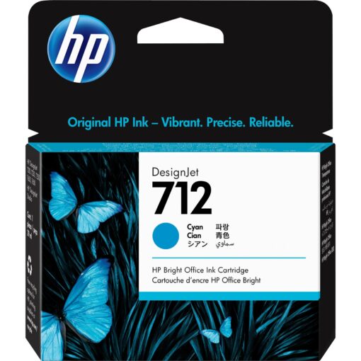 HP Tinte cyan Nr. 712 (3ED67A)