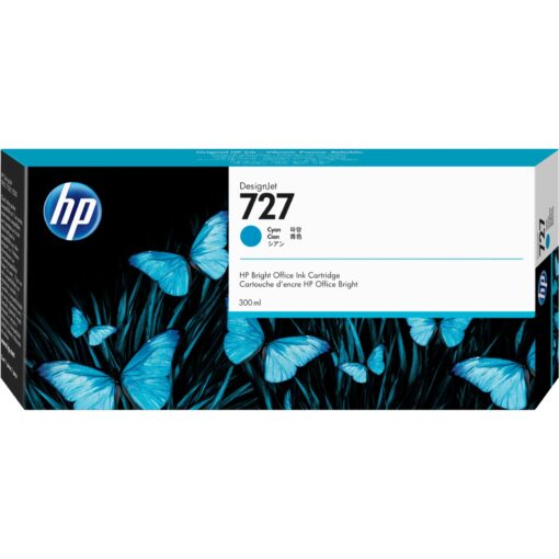 HP Tinte cyan Nr. 727 (F9J76A)