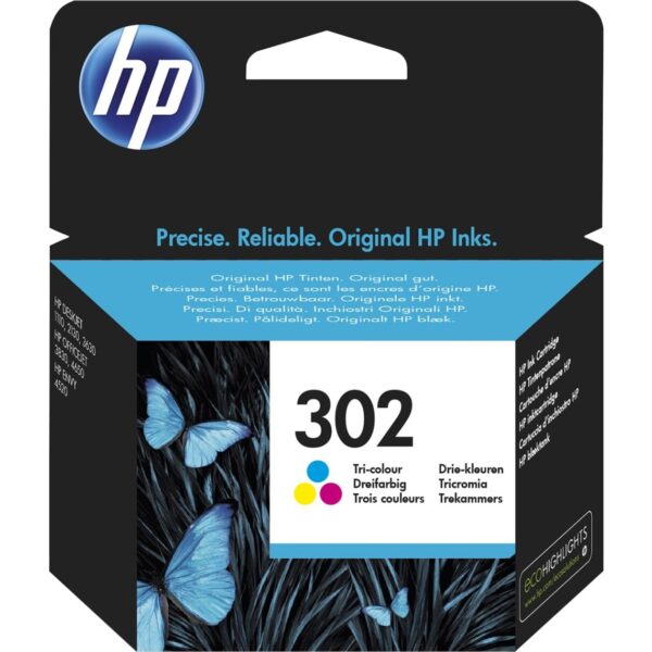 HP Tinte dreifarbig Nr. 302 (F6U65AE)