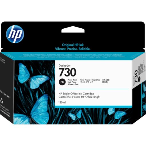 HP Tinte fotoschwarz Nr. 730 (P2V67A)