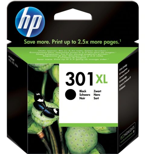 HP Tinte schwarz Nr. 301XL (CH563EE)