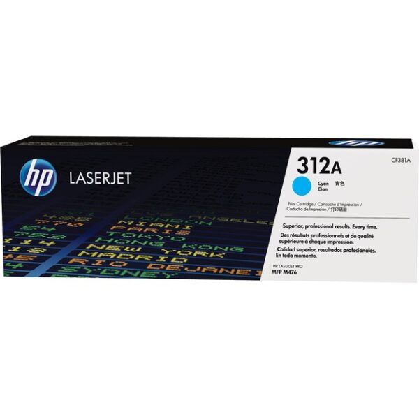 HP Toner cyan 312A (CF381A)