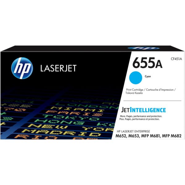 HP Toner cyan 655A (CF451A)