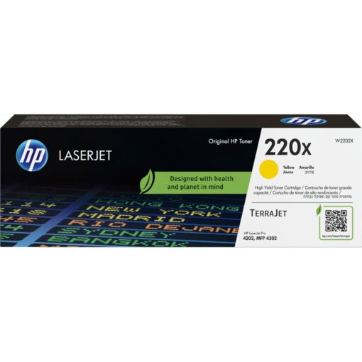 HP Toner gelb 220X