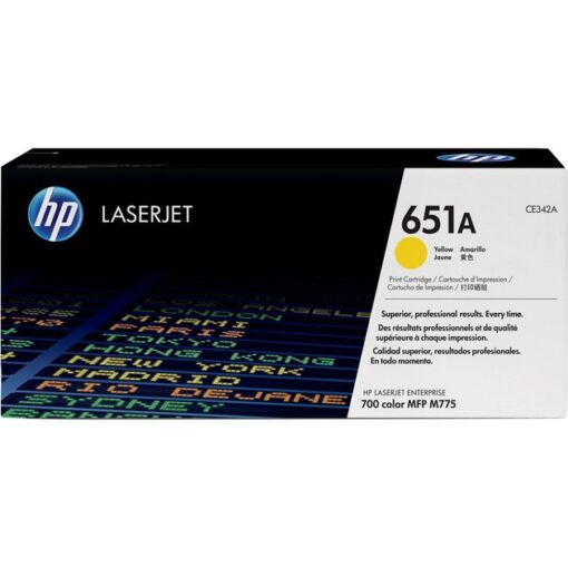 HP Toner gelb 651A (CE342A)