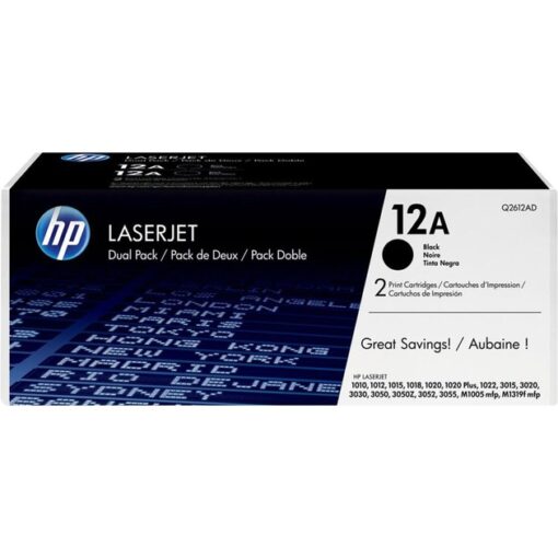 HP Toner schwarz 12A (Q2612AD)