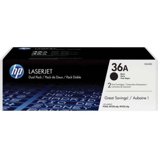 HP Toner schwarz 36A (CB436AD)