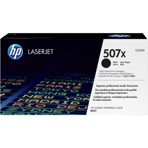 HP Toner schwarz 507X (CE400X)