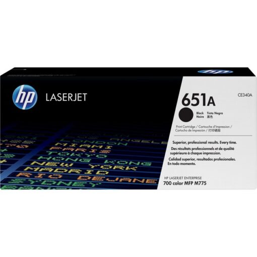 HP Toner schwarz 651A (CE340A)