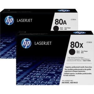 HP Toner schwarz 80X (CF280XD)