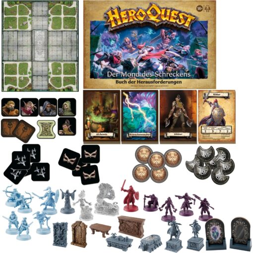 Hasbro Avalon Hill HeroQuest - Der Mond des Schreckens Abenteuerpack