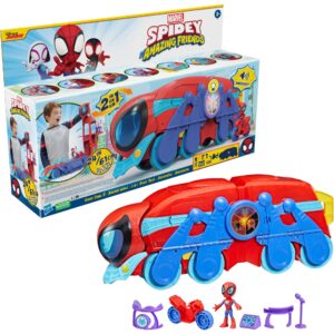 Hasbro Marvel Spidey and His Amazing Friends 2-in-1 Spider Raupe