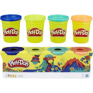 Hasbro Play-Doh 4er-Farbenpack Wild