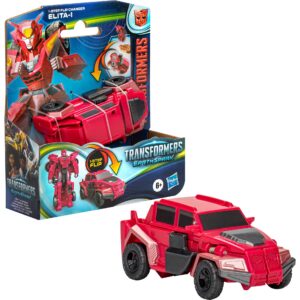 Hasbro Transformers EarthSpark 1-Step Flip Changer Elita-1