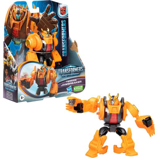 Hasbro Transformers EarthSpark Warrior-Klasse Terran Jawbreaker