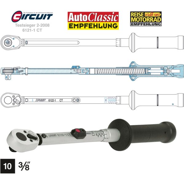 Hazet Drehmomentschlüssel 6110-1CT