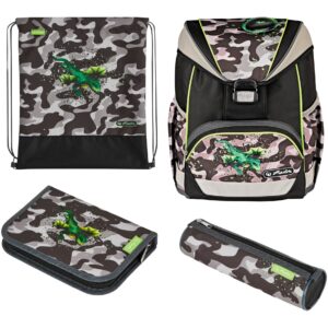 Herlitz UltraLight Plus Camo Dragon