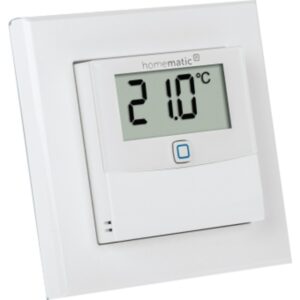 Homematic IP Smart Home Temperatur & Luftfeuchtigkeitssensor mit Display (HmIP-STHD)