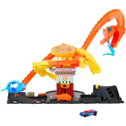 Hot Wheels City Cobra Slam Pizza Attack