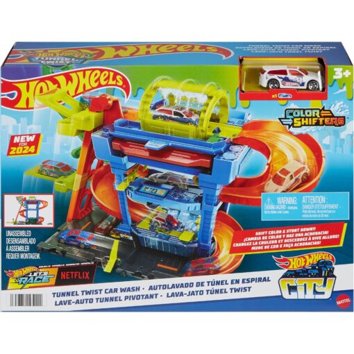 Hot Wheels City Tunnel Twist Waschanlage