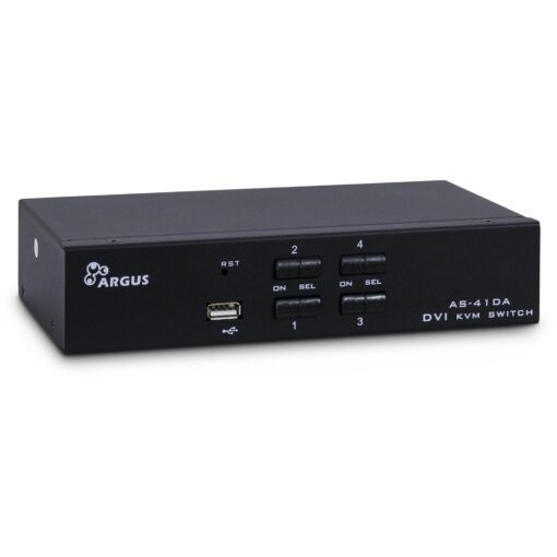 Inter-Tech KVM Switch AS-41DA DVI