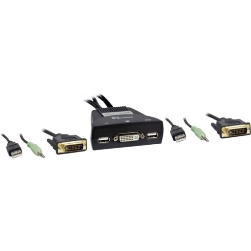 Inter-Tech KVM-Switch LS-21DA DVI