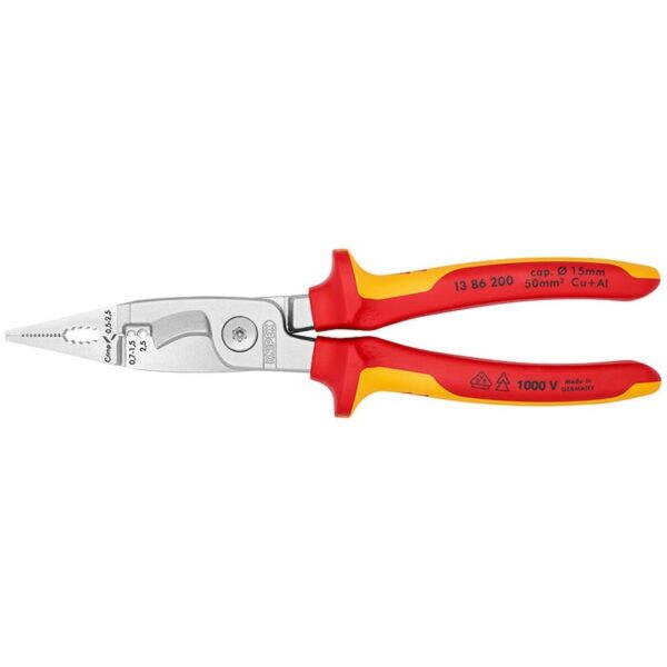 Knipex Elektro-Installationszange VDE 13 86 200