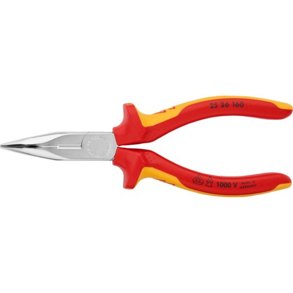 Knipex Flachrundzange 25 26 160