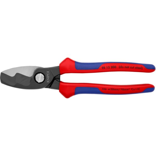 Knipex Kabelschere mit Doppelschneide 95 12 200