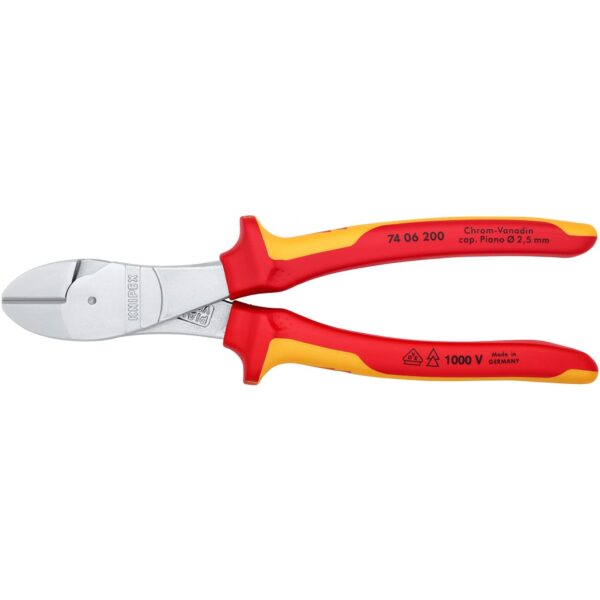 Knipex Kraft-Seitenschneider 74 06 200 VDE