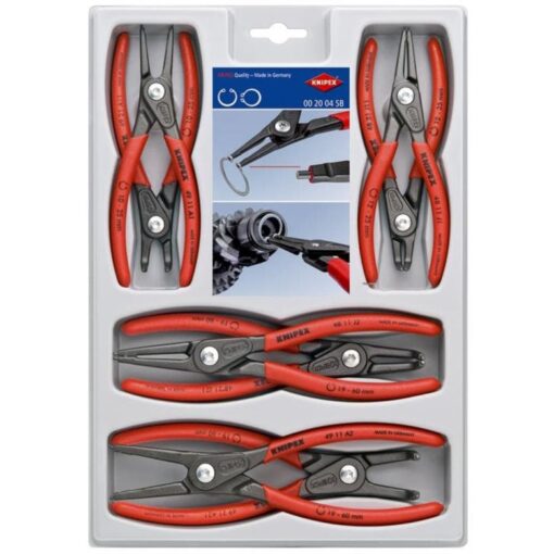 Knipex Präzisions-Sicherungsringzangen-Set 00 20 04 SB