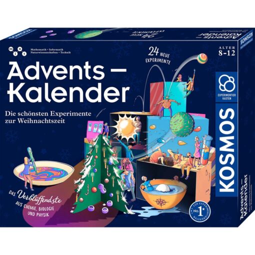 Kosmos Adventskalender - Die schönsten Experimente zur Weihnachtszeit 2023