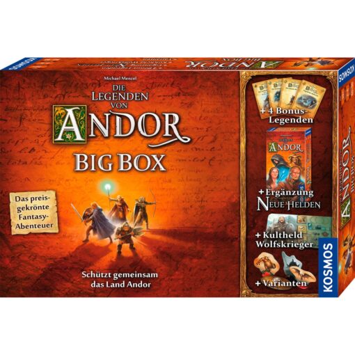 Kosmos Die Legenden von Andor - Big Box