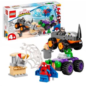 Lego 10782 Marvel Spidey und seine Super-Freunde: Hulks und Rhinos Monster Truck-Duell