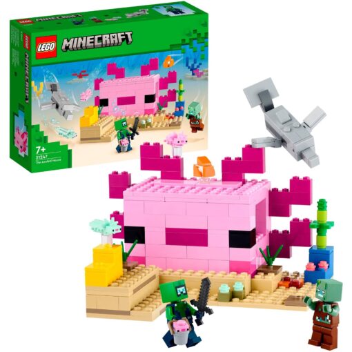 Lego 21247 Minecraft Das Axolotl-Haus