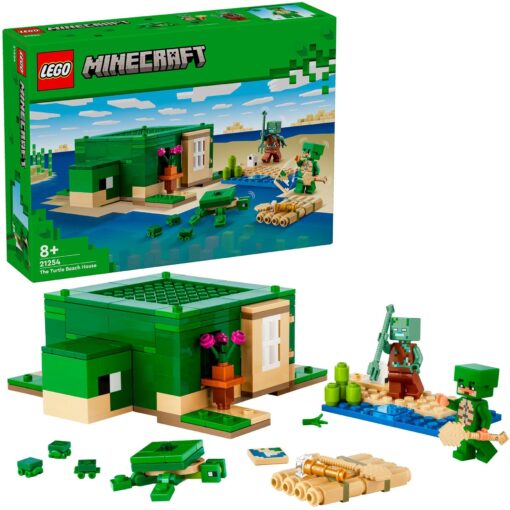 Lego 21254 Minecraft Das Schildkrötenstrandhaus