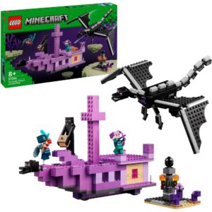 Lego 21264 Minecraft Der Enderdrache und das Endschiff