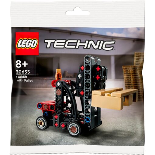 Lego 30655 Technic Gabelstapler mit Palette