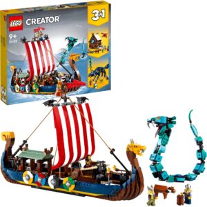 Lego 31132 Creator 3in1 Wikingerschiff mit Midgardschlange