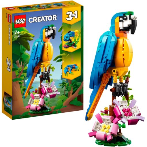 Lego 31136 Creator 3-in-1 Exotischer Papagei