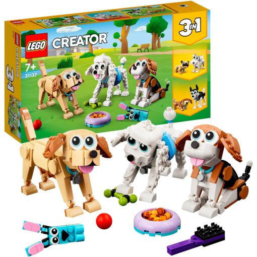 Lego 31137 Creator 3-in-1 Niedliche Hunde