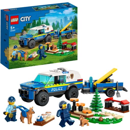 Lego 60369 City Mobiles Polizeihunde-Training