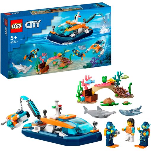 Lego 60377 City Meeresforscher-Boot