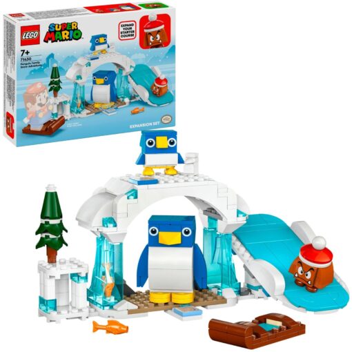 Lego 71430 Super Mario Schneeabenteuer mit Familie Pinguin - Erweiterungsset