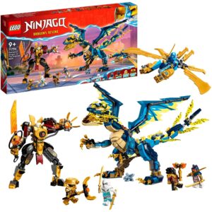 Lego 71796 Ninjago Kaiserliches Mech-Duell gegen den Elementardrachen