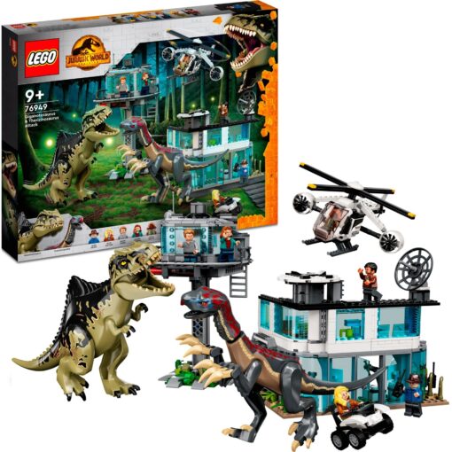 Lego 76949 Jurassic World Giganotosaurus & Therizinosaurus Angriff