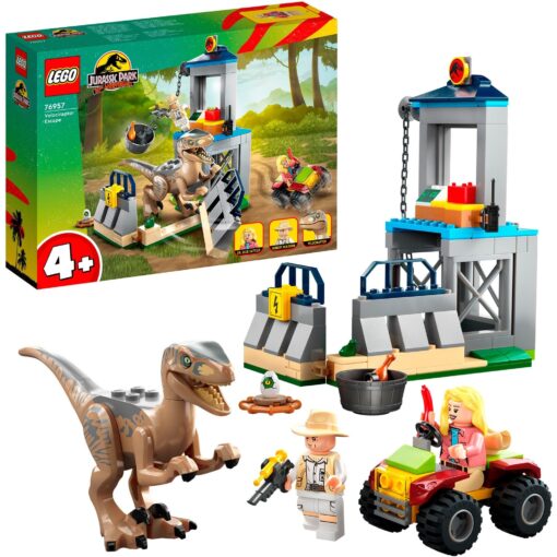 Lego 76957 Jurassic World Flucht des Velociraptors